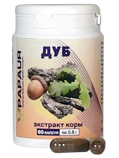 Дуб. Экстракт сухой 100%