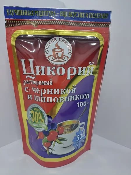 Цикорий с Черникой и Шиповником 100гр русский цикорий