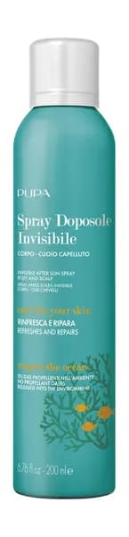 Pupa Invisible After Sun Spray Спрей после загара для тела и кожи головы Объем 200,