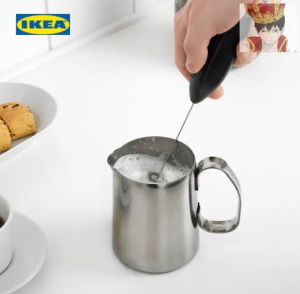 ikea product электрический вспениватель молока