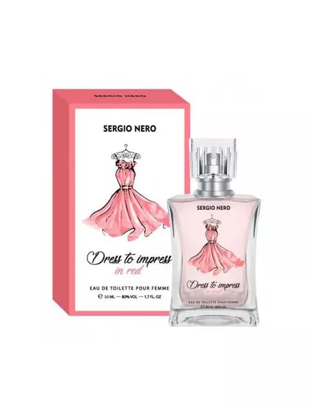 Sergio Nero Dress to Impress In Red Туалетная вода Женская 50мл