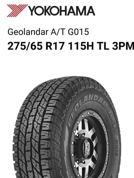 Шины всесезонные 275 65 R17 115H TL 3PMSF Geolandar A T