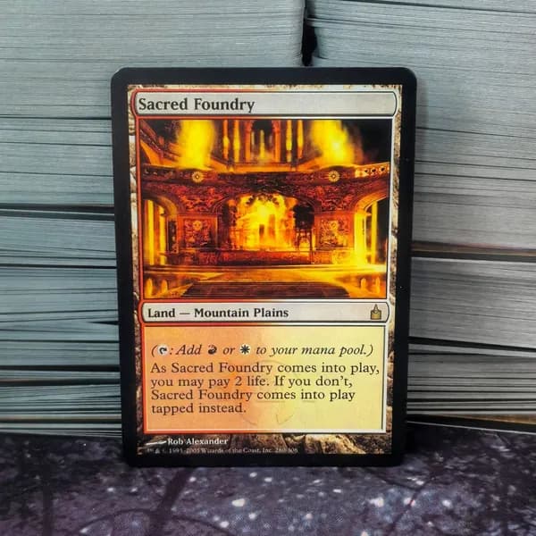Sacred Foundry MTG Земля Гора/Равнина