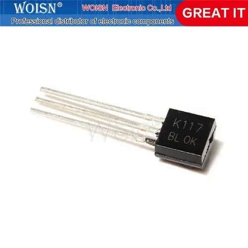 10шт./лот 2SK117-BL 2SK117 K117 TO-92S Интегральная схема