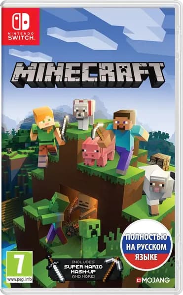 Minecraft (Nintendo Switch, русская версия)
