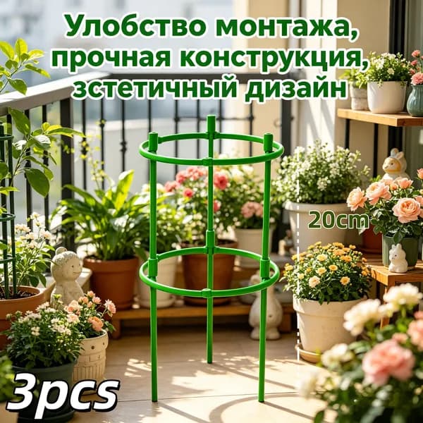 Опора для растений,20см,2шт
