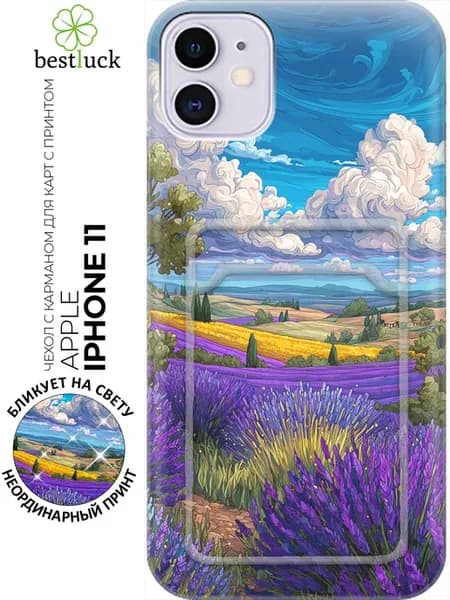 Чехол на Apple iPhone 11 с цветочками