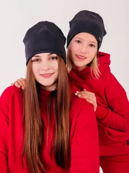 Шапка бини осенняя