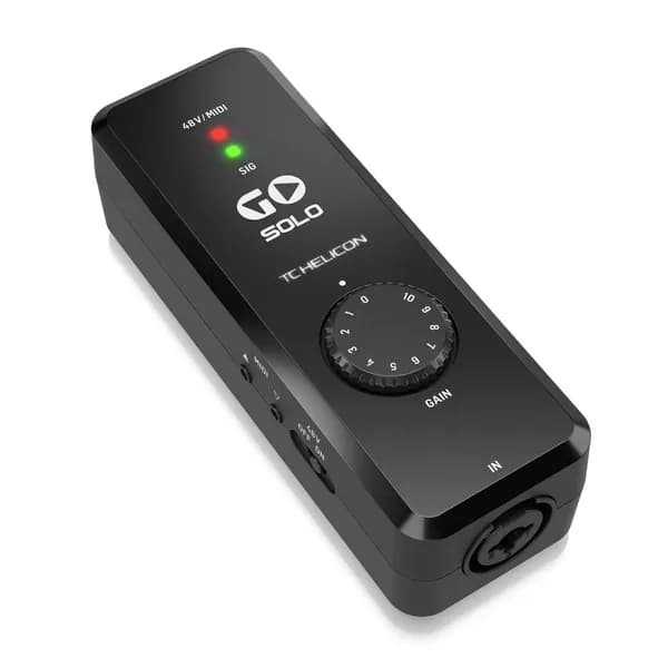 Аудиоинтерфейс TC Helicon GO SOLO