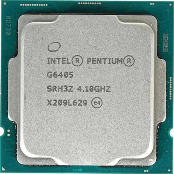Процессор для ПК Intel Pentium G6405 OEM, LGA 1200, 2 ядра, 4100 МГц, UHD Graphics 610, DDR4-2666 МГц