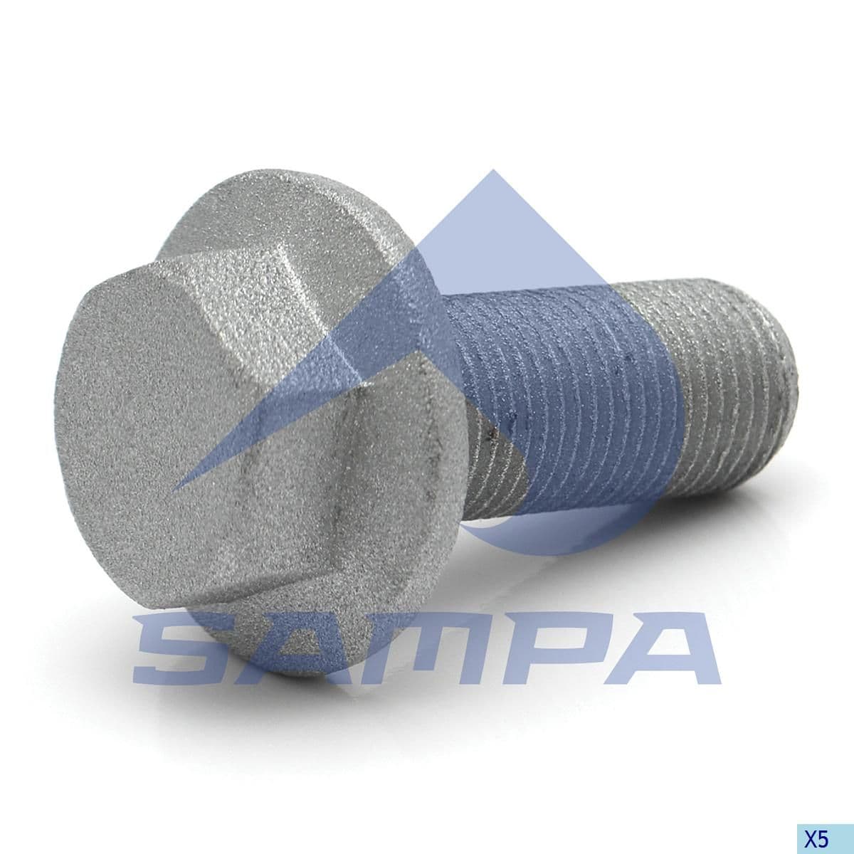 Болт крепления V тяги М14Х1,5Х40 020.057 SAMPA