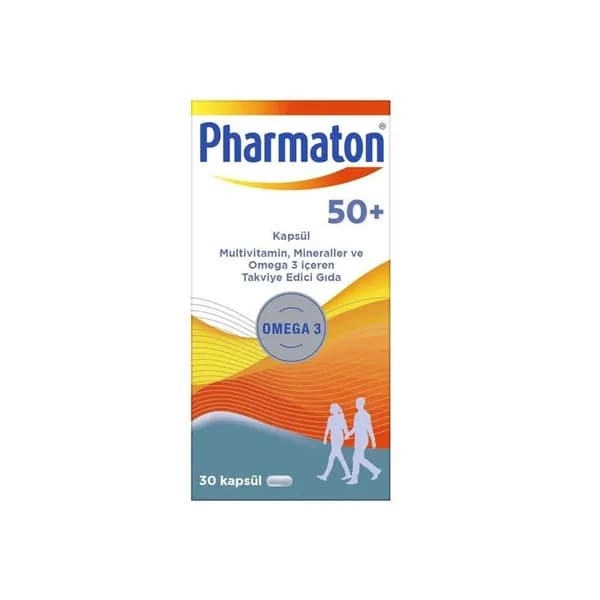 Pharmaton 50 Plus, 30 капсул