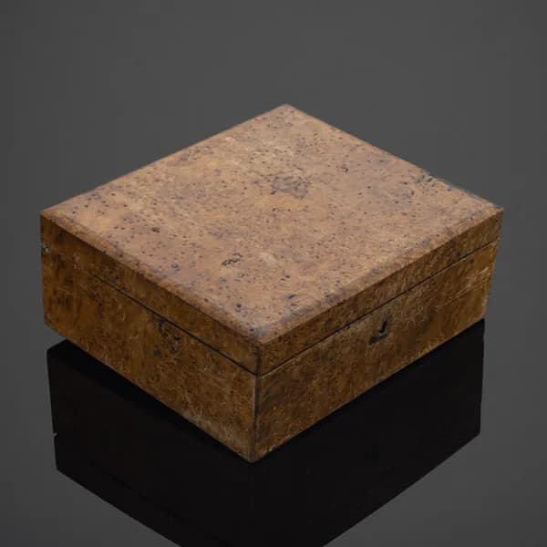 Шкатулка прямоугольной формы с откидной крышкой, СССР, 1920-1950