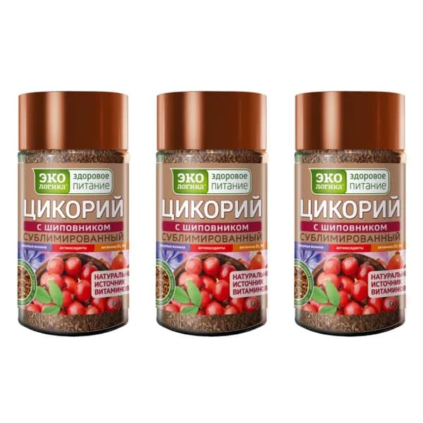 Экологика Цикорий с Шиповником, 85 г, 3уп