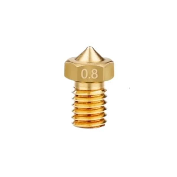 10 шт. Жаростойкие металлические сопла 0.2 1.2 мм, - 0.8mm