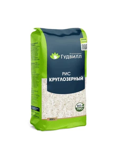 Гудвилл Рис круглозерный 800гр