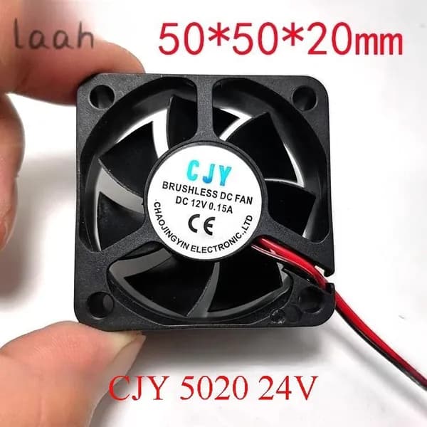 Вентилятор Охлаждения BRUSHLESS DC FAN CJY 5020 12V/24V 5cm 50*50*20mm