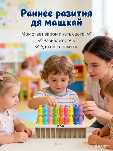 Семейная настольная игра-челлендж для детей и взрослых, на память и логику, игра для вечеринок и весёлых семейных вечеров