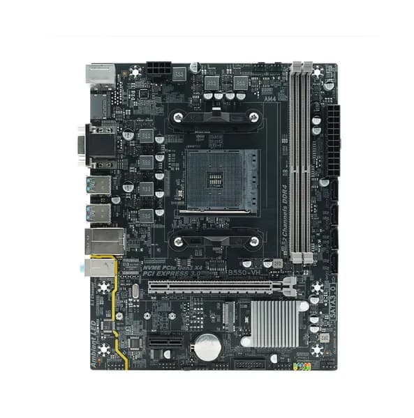 Материнская плата Afox (A520D4-MA-V4) 2x DDR4-3600Мгц, mATX