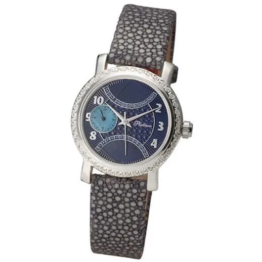 Женские серебряные часы Platinor Оливия, арт. 97306.628