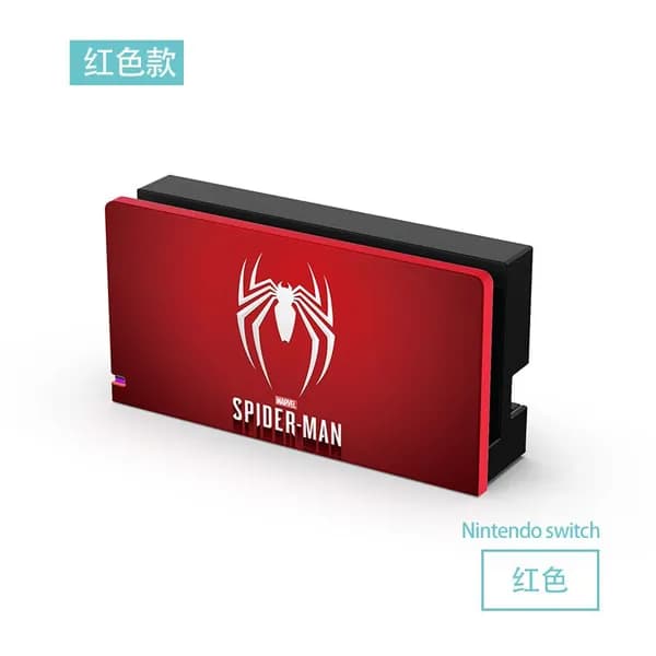 Чехол для Nintendo OLED матовый мягкий Marvel Spider-Man док-станции Switch Lite