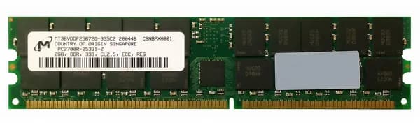 Micron Оперативная память DDR, 333 МГц, 1 x (MT36VDDF25672G-335C2)