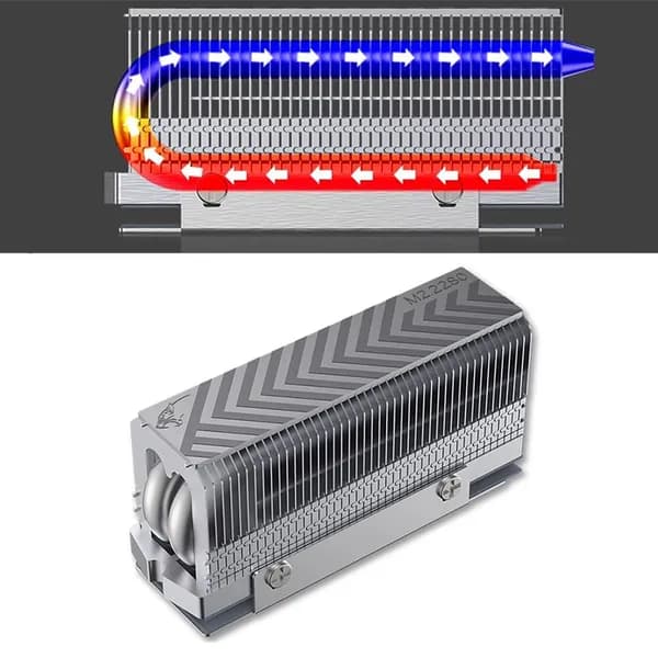 milochic Компьютерный корпус SSD-V2, серебристый (XL1KV0LM7SP1XY4YW1TC5-UEMN4BEMCH)