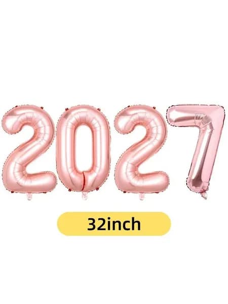 2027 цифровой воздушный шар (без короны)