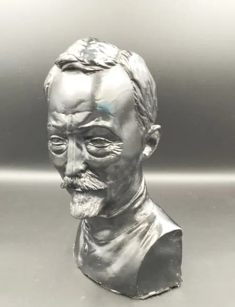 Бюст Ф.Э. Дзержинский, СССР, 23 см, гипс