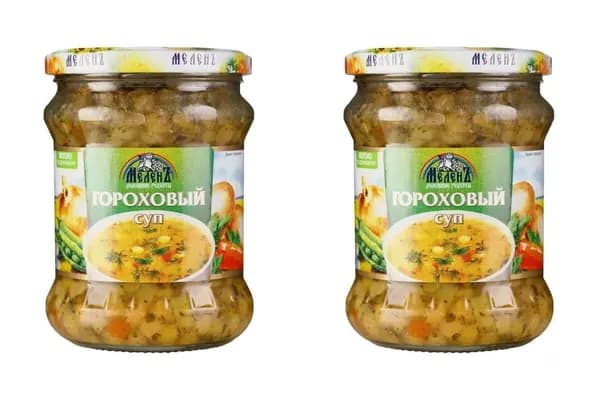 Меленъ Суп гороховый, 460 г, 2 шт /