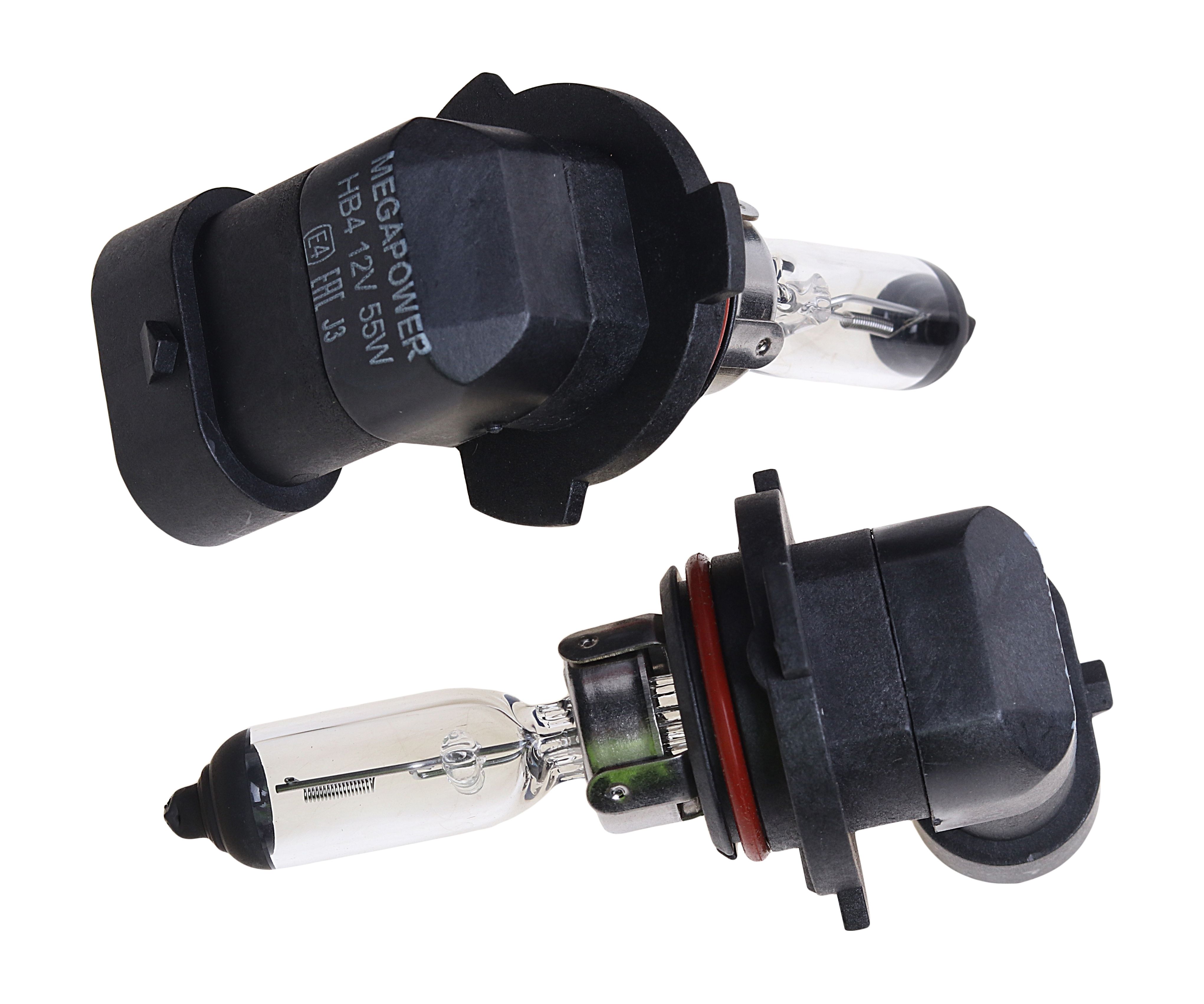 Лампа 12V HB4 55W P22d бокс Standart 2 шт арт 37033043 MEGAPOWER AUTOMOTIVE