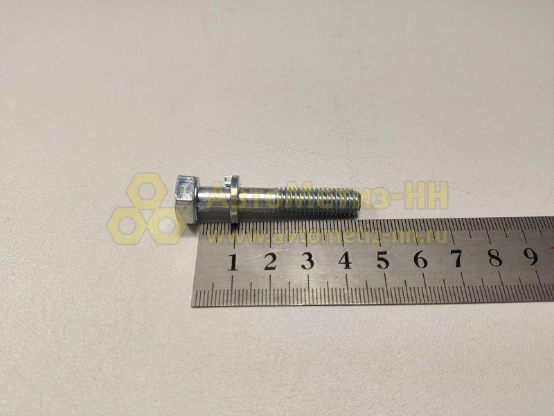 Болт М8*1,25*45 крепления стартера с гровером (БелЗАН)(уп. 10 шт)