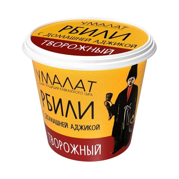 Рбили творожный с аджикой 60%, 130 г, Умалат