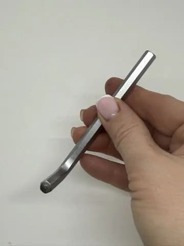 Шестигранник 6мм короткий (36х95мм) суперкачество