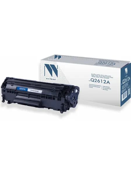 Картридж лазерный NV Print NV-Q2612A для HP LaserJet 1018/3052/М1005, ресурс 2000 страниц