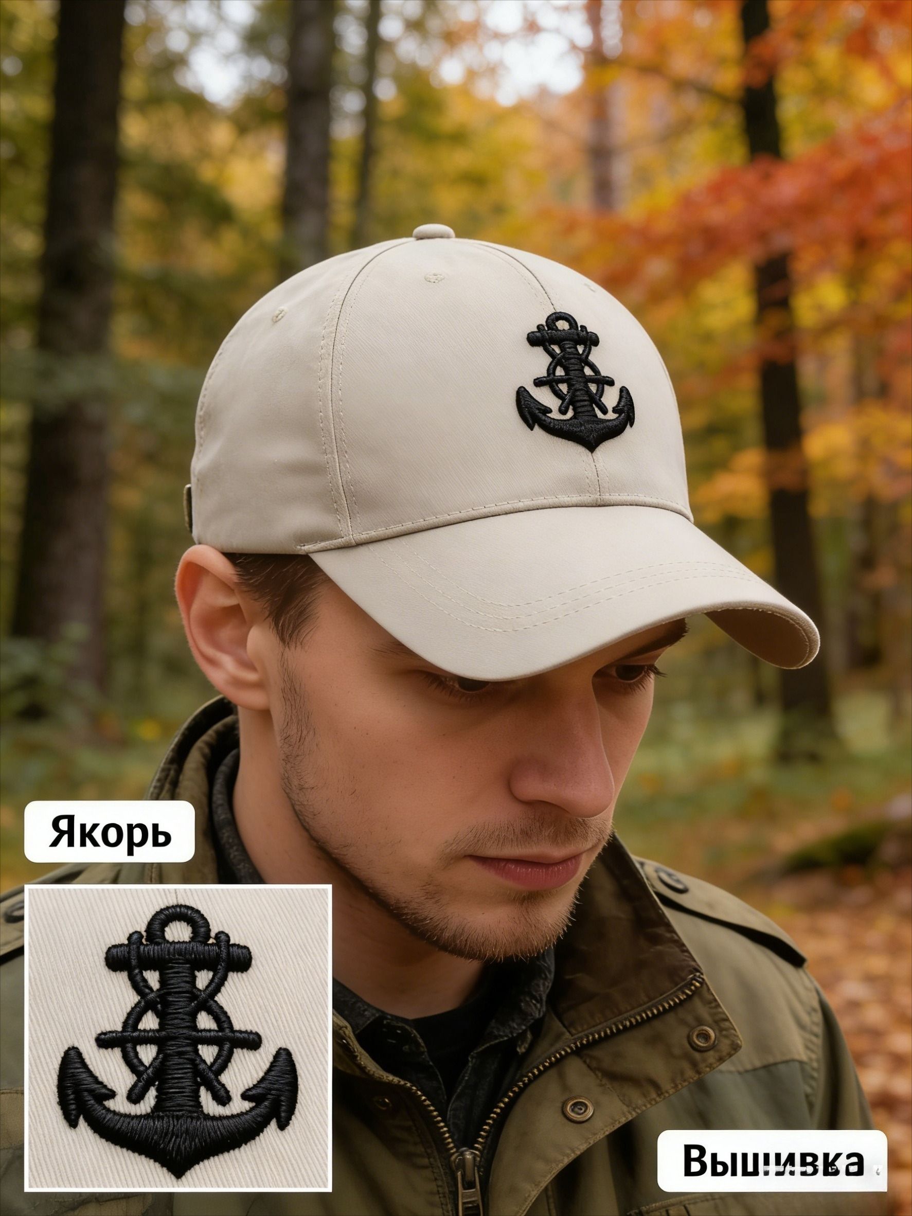 Бейсболка для рыбалки и охоты