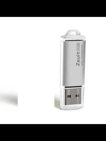 USB-флешка для автомобиля 4ГБ-64ГБ 8GB-1pcs, Серебрян