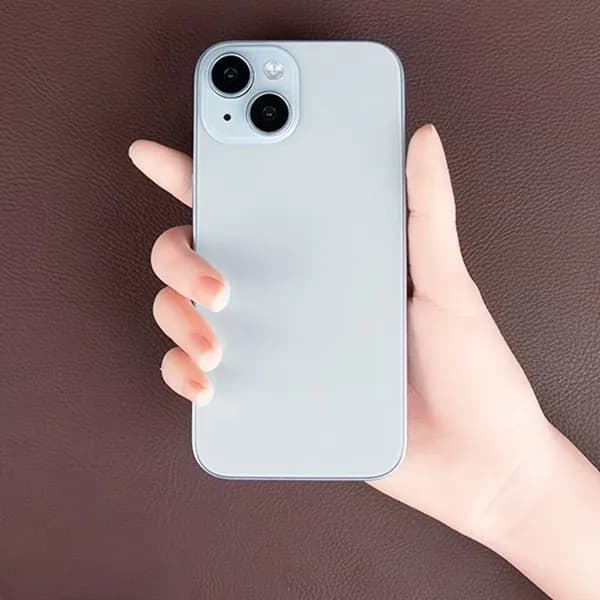 Синий муляж iPhone 15PLUS (черный экран)