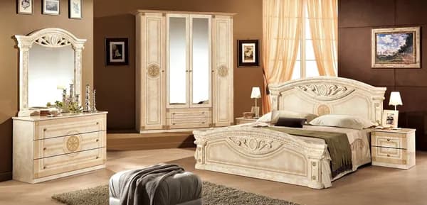 Диа мебель Комплект мебели для спальни , сп. место 160х200 см