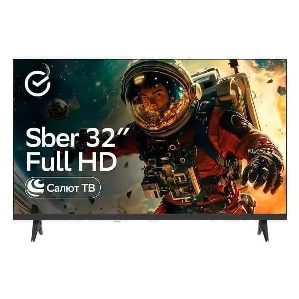 SBER Телевизор SDX 32″ Full HD, черный