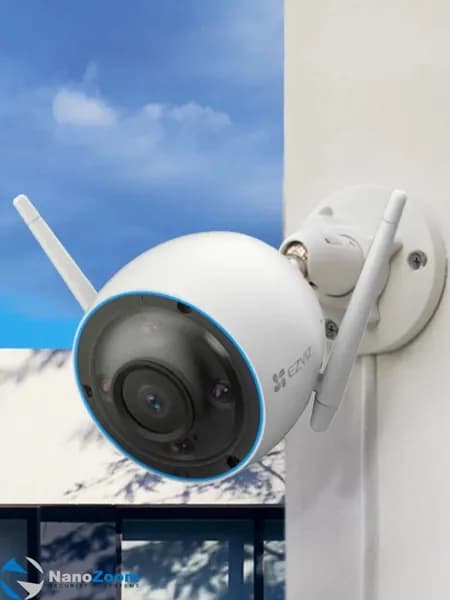 Ezviz H3 CS-H3 5Мп 2,8 мм - камера видеонаблюдения WiFi уличная, умная цифровая IP видеокамера для улицы с ИК подсветкой объектив 2880x1620, H.265/H.264, CMOS 1/2,7"