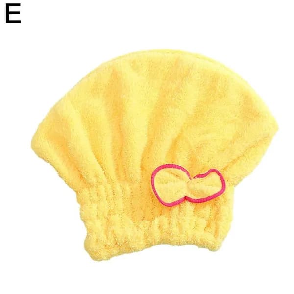 Шапочка для сухих волос с бантиком,25*30 см, красный, 1 шт.