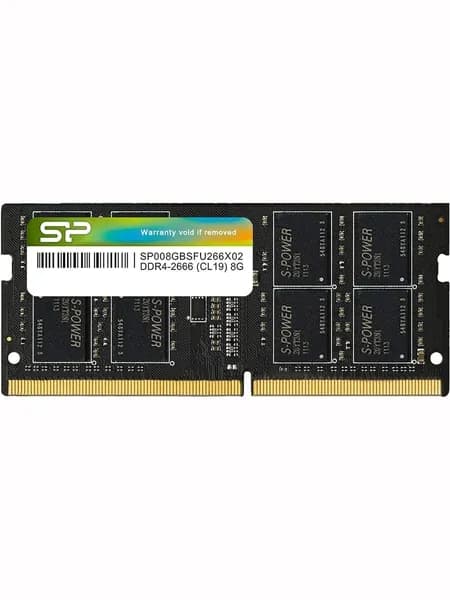 Silicon Power Оперативная память DDR4 2666 МГц DDR4, 2666 МГц, 1 x 8 ГБ (SP008GBSFU266X02)
