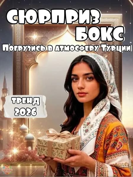 Сюрприз бокс из Турции. Необычный подарок. Сюрприз
