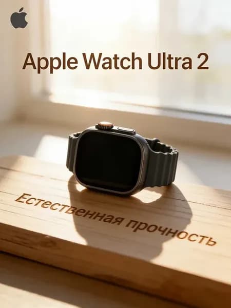 Смарт часы мужские Watch Ultra 2 49mm волна