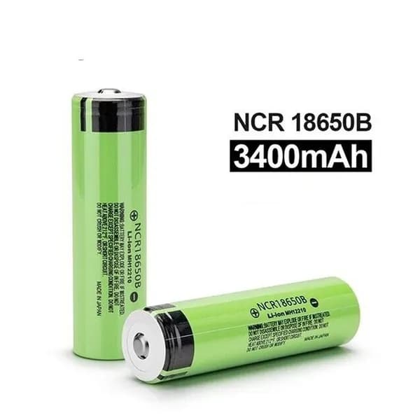 Megix Аккумуляторная батарейка 18650, 3400 мАч, 2 шт