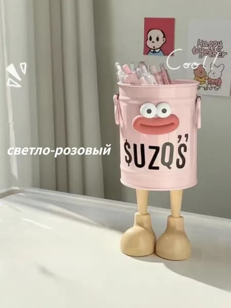 Веселые подставки для ручек - яркие, большие, для школы и офиса