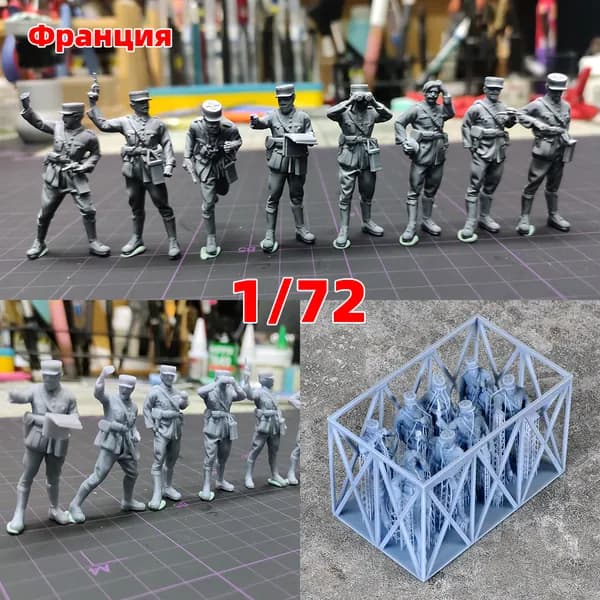 Cor 1/72 сборная модель солдат
