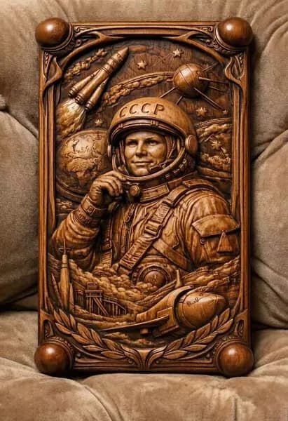 Рельефная металлическая вывеска (20х30см)