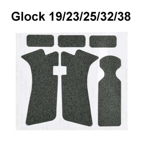 Резиновая матовая противоскользящая накладка на рукоять Grip Wrap Tape для Glock (подходит для моделей 19/23/25/32/38)